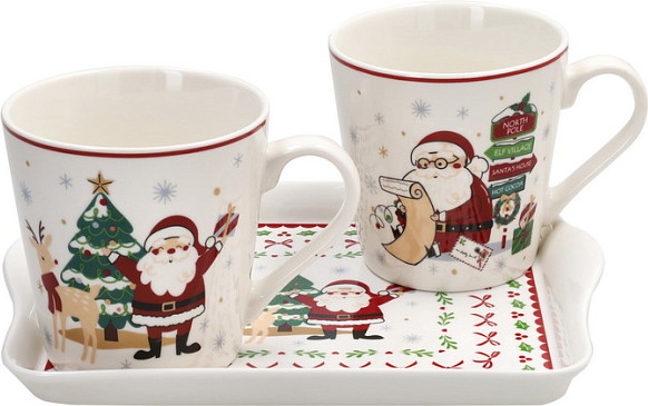 Набор для чая/кофе Andrea Fontebasso New Milk & Coffee Let It Snow / NL614013042 - фото