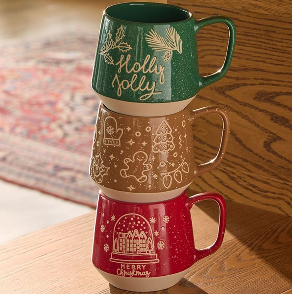 Чашка Tognana Natale Snowy Xmas Holly Jolly / NT11751M297_2