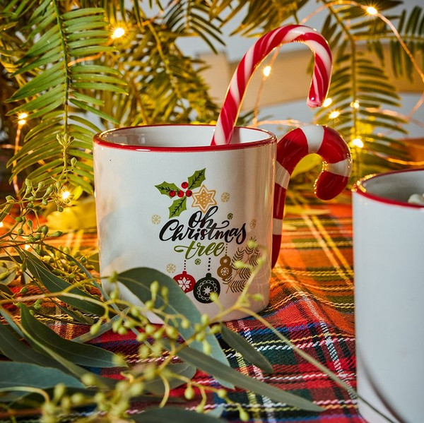 Кружка Tognana Natale Candy Cane Oh, Christmas tree / NT11432M249_1