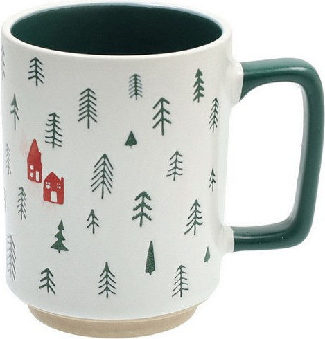 Кружка Tognana Natale Xmas Tree Елки и домики / NT61440M294_4