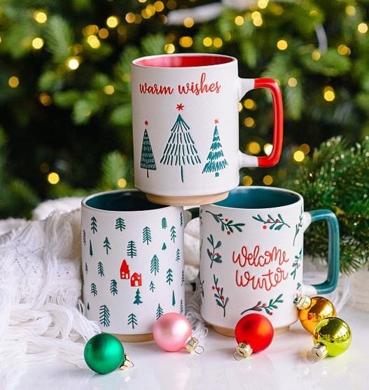 Кружка Tognana Natale Xmas Tree Warm Wishes / NT61440M294_2