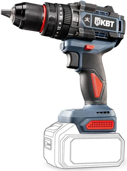 Аккумуляторная дрель-шуруповерт КВТ Профи DB-20-160 / 104539 - фото