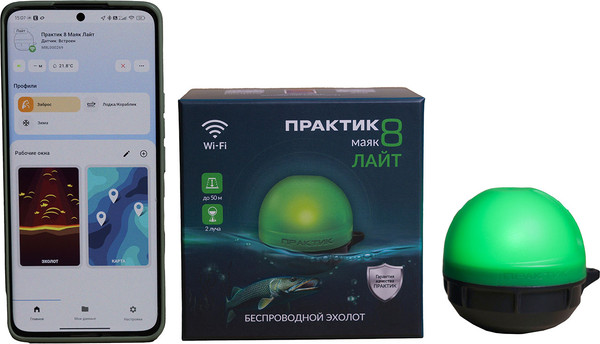 Эхолот ПрактиК 8 Маяк Лайт