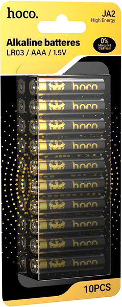 Комплект батареек Hoco LR03 Plus/10ВР - фото
