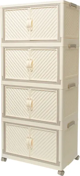 Комод пластиковый Runis 56х34х126см / 16-25 - фото