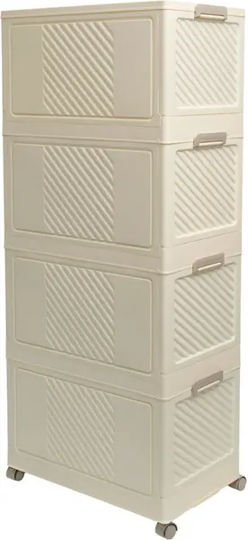 Комод пластиковый Runis 56х34х126см / 16-25