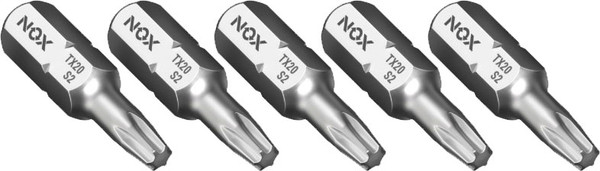 Набор бит Nox Corebit С6.3 Tx20-25 / 332320-5B - фото