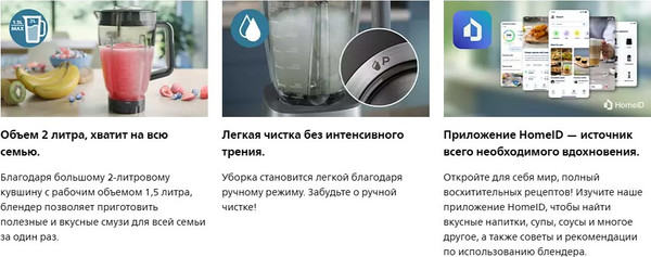 Блендер стационарный Philips HR3020/20