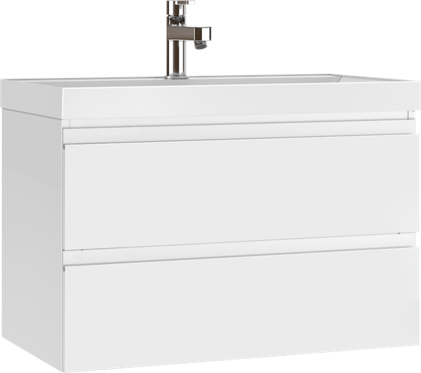 Тумба под умывальник Домино Unit 80 Graffo В2 - фото