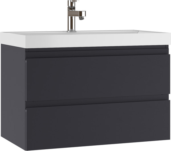 Тумба под умывальник Домино Unit 80 Graffo В2 - фото