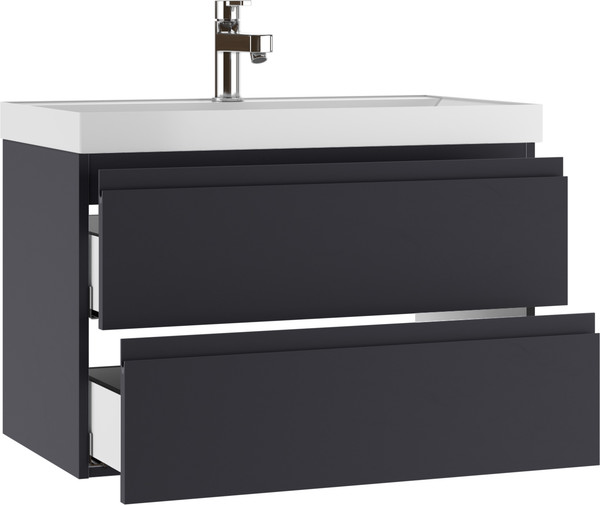 Тумба под умывальник Домино Unit 80 Graffo В2