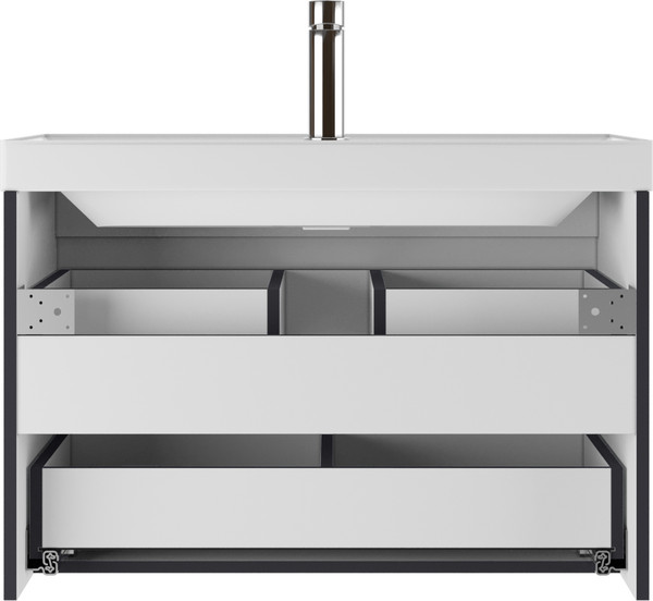 Тумба под умывальник Домино Unit 70 Graffo В2