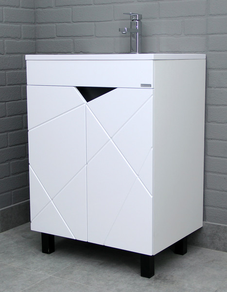 Тумба под умывальник Домино Unit 60 Vector без ящика