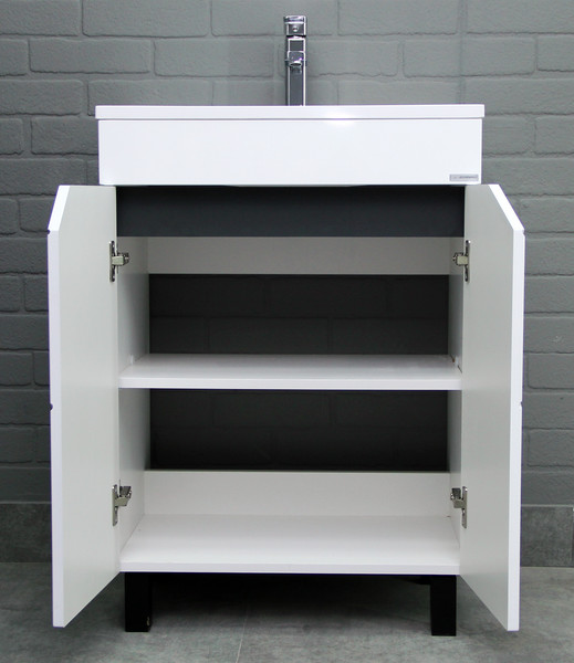 Тумба под умывальник Домино Unit 60 Vector без ящика