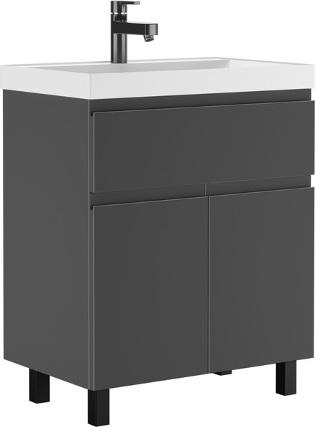 Тумба под умывальник Домино Unit 70 Graffo В1 - фото