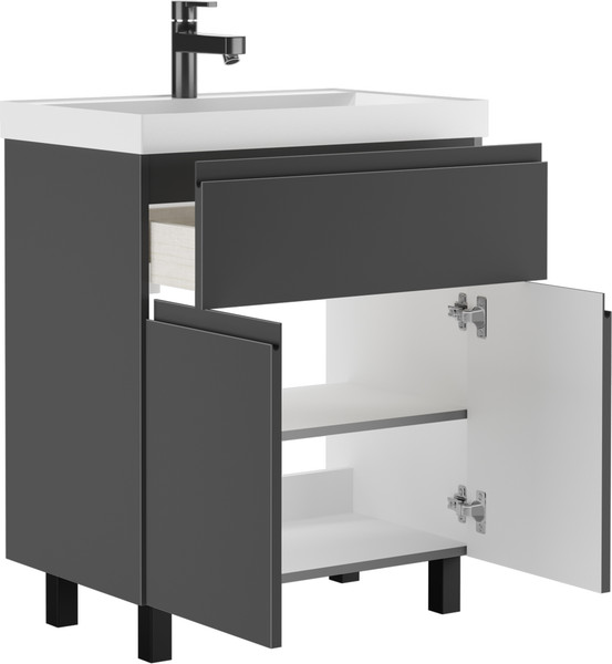 Тумба под умывальник Домино Unit 70 Graffo В1