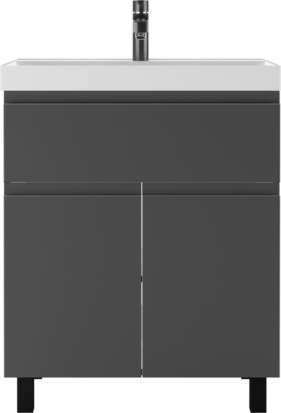 Тумба под умывальник Домино Unit 70 Graffo В1