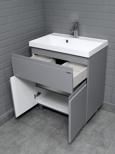 Тумба под умывальник Домино Unit 70 Graffo В1