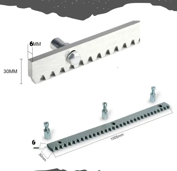 Рейка для ворот Прогейт ROA6KIT5