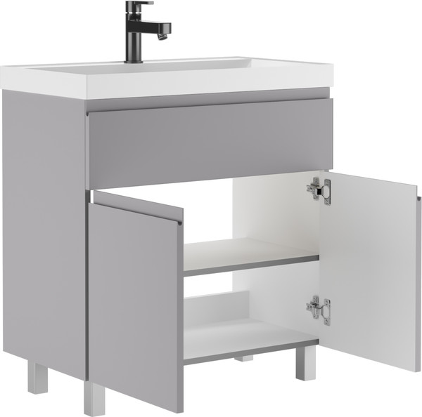 Тумба под умывальник Домино Unit 80 Graffo В1