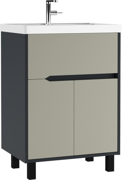 Тумба под умывальник Домино Unit 60 Karat В1 - фото