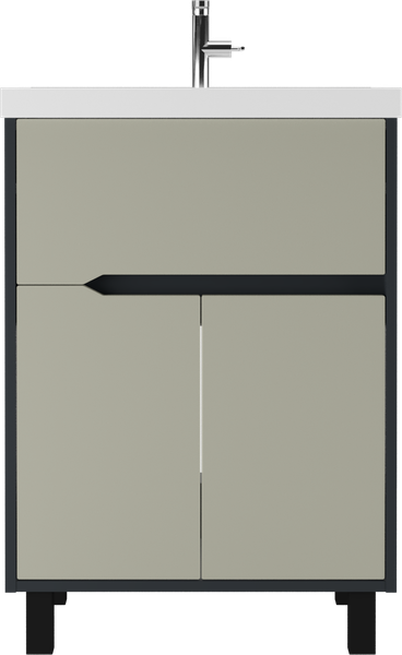 Тумба под умывальник Домино Unit 60 Karat В1