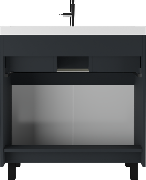 Тумба под умывальник Домино Unit 80 Karat В1