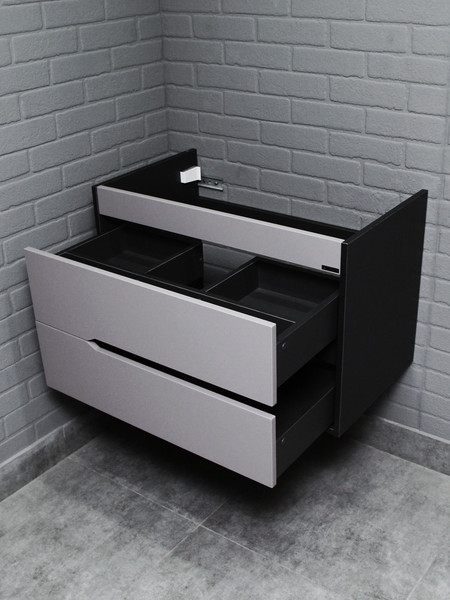 Тумба под умывальник Домино Unit 80 Karat В2