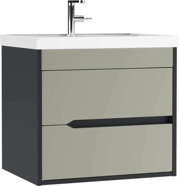 Тумба под умывальник Домино Unit 60 Karat В2