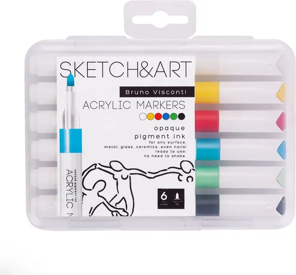 Набор маркеров Sketch & Art 22-0125 - фото