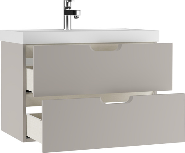 Тумба под умывальник Домино Unit 80 Dune В2