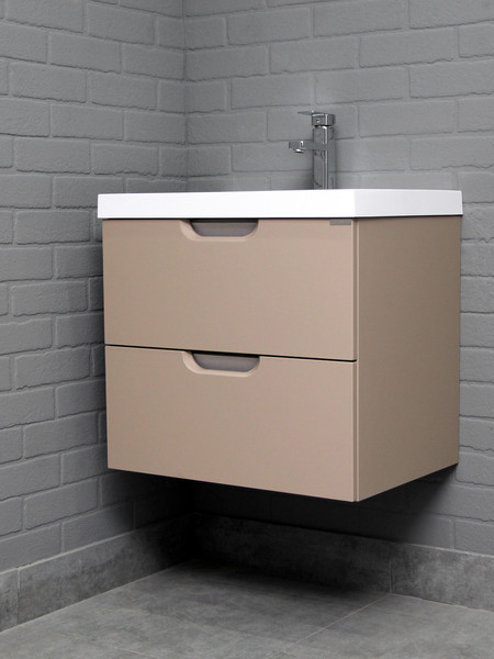 Тумба под умывальник Домино Unit 60 Dune В2