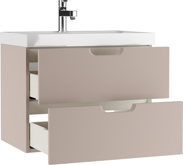 Тумба под умывальник Домино Unit 70 Dune В2