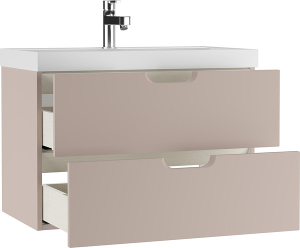 Тумба под умывальник Домино Unit 80 Dune В2