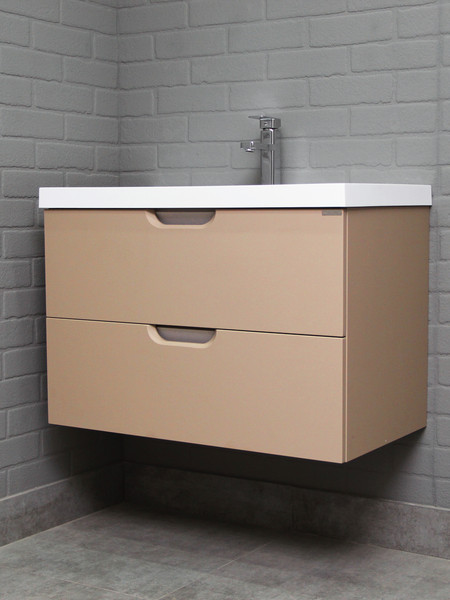 Тумба под умывальник Домино Unit 80 Dune В2