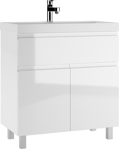 Тумба под умывальник Домино Unit 80 Graffo В1 - фото