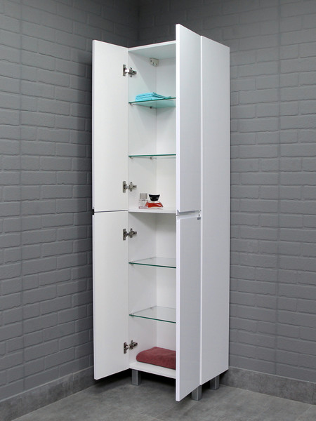 Шкаф-пенал для ванной Домино 50 Graffo без ящика