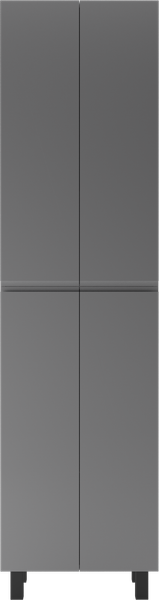 Шкаф-пенал для ванной Домино 50 Graffo без ящика - фото