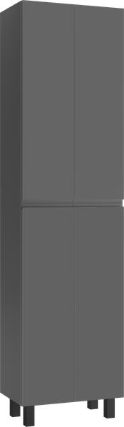 Шкаф-пенал для ванной Домино 50 Graffo без ящика