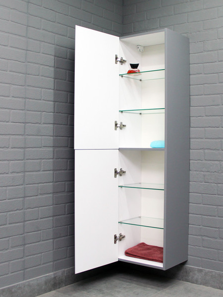 Шкаф-пенал для ванной Домино 40 Graffo без ящика