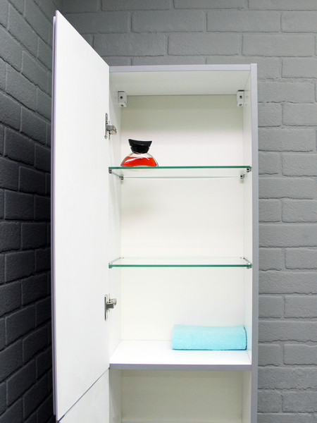 Шкаф-пенал для ванной Домино 40 Graffo без ящика