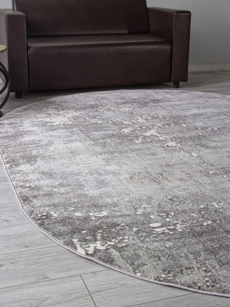 Ковер Merinos Atlantis D996-OVAL-LIGHT GRAY (1.6x3)