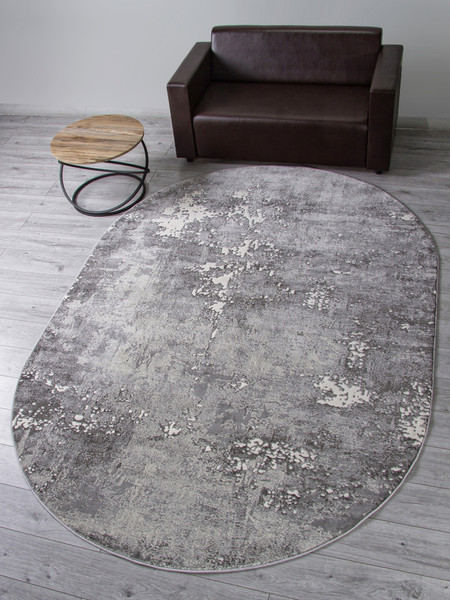 Ковер Merinos Atlantis D996-OVAL-LIGHT GRAY (2x2.9)