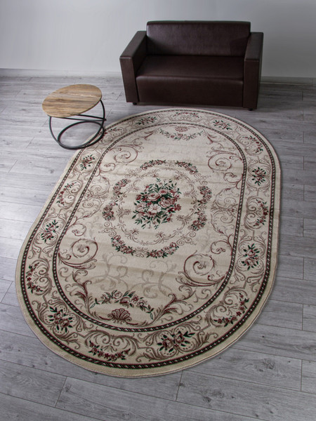 Ковер Merinos Colizey D066-OVAL-CREAM (2.5x3.5)