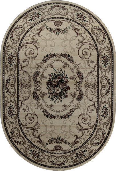 Ковер Merinos Colizey D066-OVAL-CREAM - фото