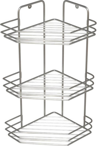 Полка для ванной ИРСА Угловая 3-х секционная / АЛТ 73С