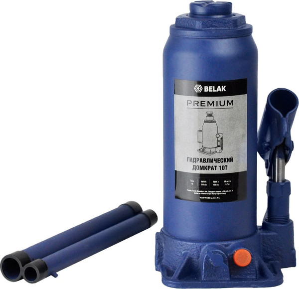 Бутылочный домкрат БелАК Premium 10т. / BAK30016 - фото