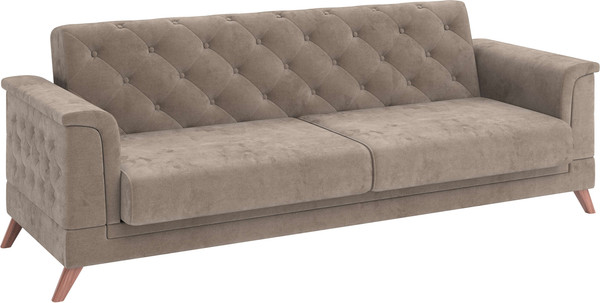 Диван Олмеко Амарант Ф - фото