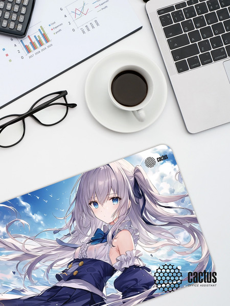 Коврик для мыши Cactus Anime Blue CS-MP-PRO01XLL