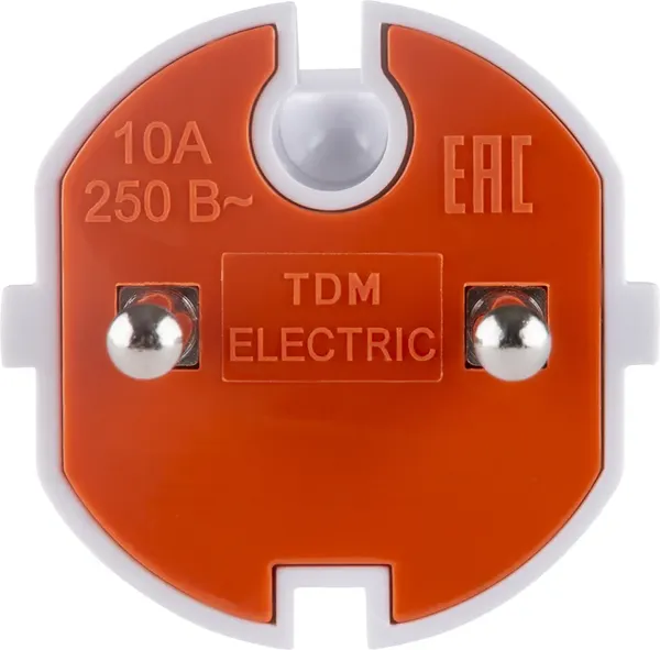 Вилка штепсельная TDM 10А 250В SQ1806-0209